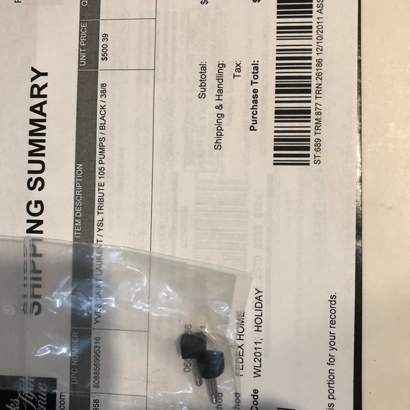 Authentic YSL Paris Tribute 105 Pumps - Picture 6 of 6